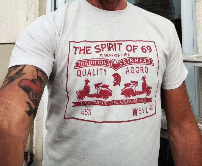 WAY OF LIFE TRADITIONAL SKINHEAD T SHIRT